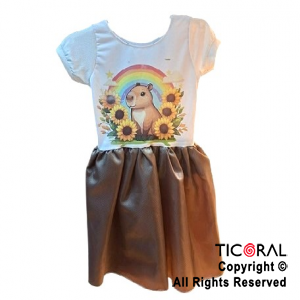DISFRAZ DIVERSION VESTIDO CARPINCHO NIA TALLE 2 x 1